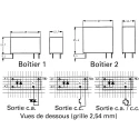 Celduc STA07220 Series Solid State Relay 2A Load PCB Mount 275 V AC Load 30V AC/DC Control STA07220
