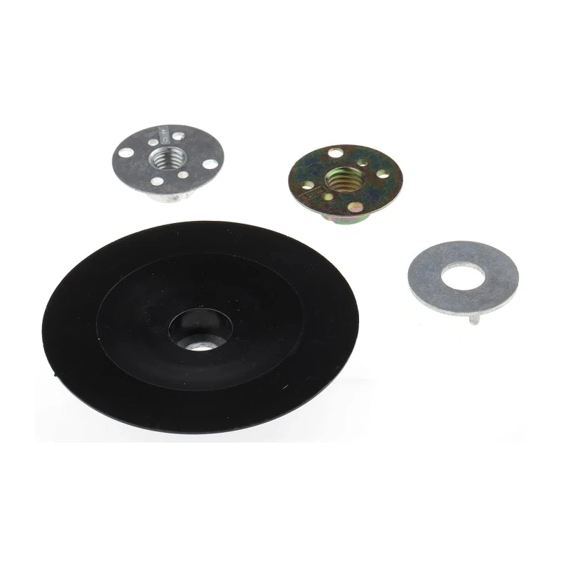 3M Scotch-Brite Backing Pad for Abrasive Disc, 115mm Diameter, Fibre-Disc Pad Type, M14 Thread 7306