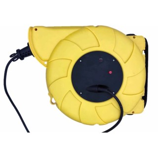 RS PRO Cable Reel 16 m Single Socket Type G Auto Rewind 230V AC 3000W 171-7879