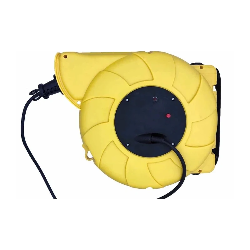RS PRO Cable Reel 16 m Single Socket Type G Auto Rewind 230V AC 3000W 171-7879