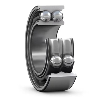 SKF Double Row Angular Contact Ball Bearing 20 mm ID, 47 mm OD, 20.6 mm Race Width 3204 A