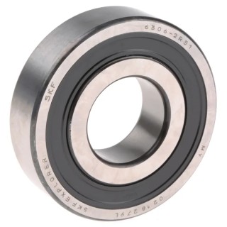 SKF Single Row Deep Groove Ball Bearing 30 mm Inside Diameter 72 mm Outside Diameter 19 mm Race Width Sealed 6306-2RS1