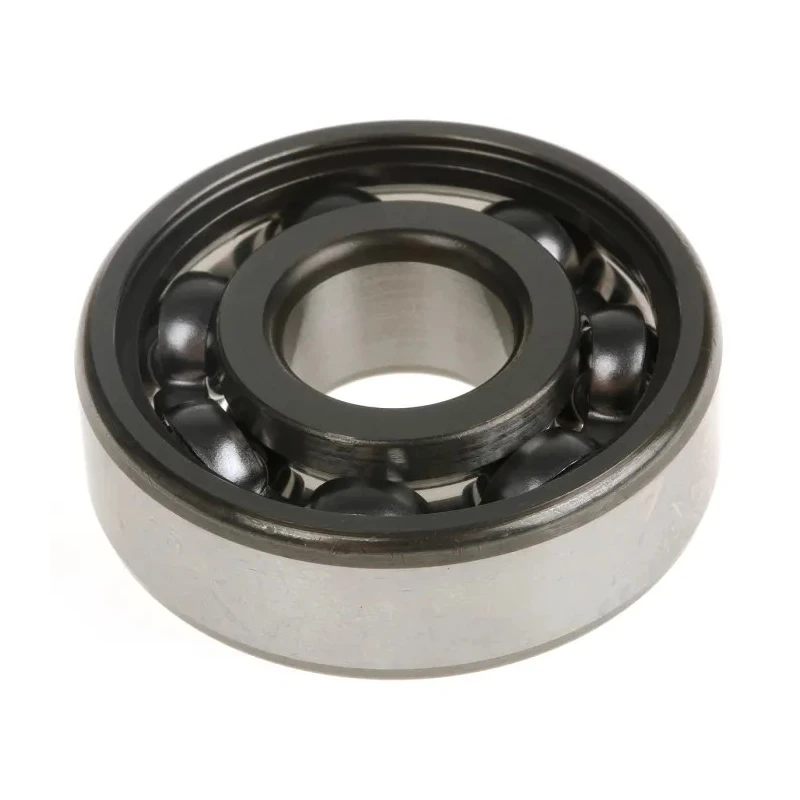 SKF Single Row Deep Groove Ball Bearing 15 mm ID, 42 mm OD, 13 mm Width, Open Ends, Sheet Metal Cage, Steel Balls 6302