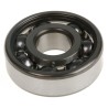SKF Single Row Deep Groove Ball Bearing 15 mm ID, 42 mm OD, 13 mm Width, Open Ends, Sheet Metal Cage, Steel Balls 6302