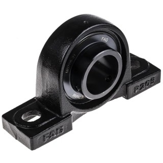 FAG Plummer Block House Cast Iron 45 mm Inside Diameter, Centre Height 54 mm, Length 190 mm UCP209-J7
