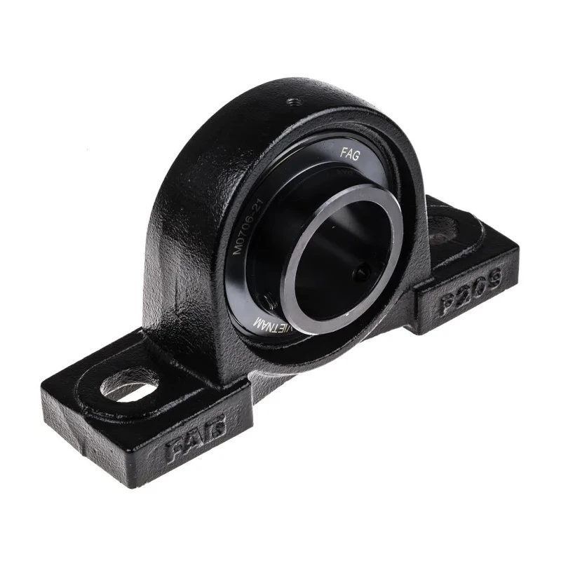 FAG Plummer Block House Cast Iron 45 mm Inside Diameter, Centre Height 54 mm, Length 190 mm UCP209-J7