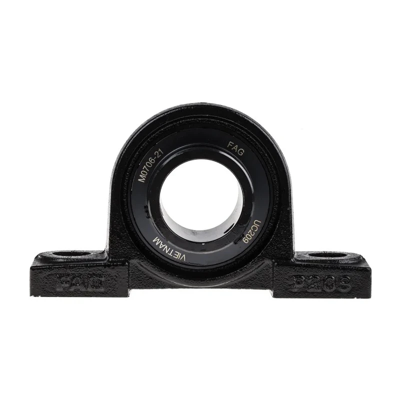 FAG Plummer Block House Cast Iron 45 mm Inside Diameter, Centre Height 54 mm, Length 190 mm UCP209-J7