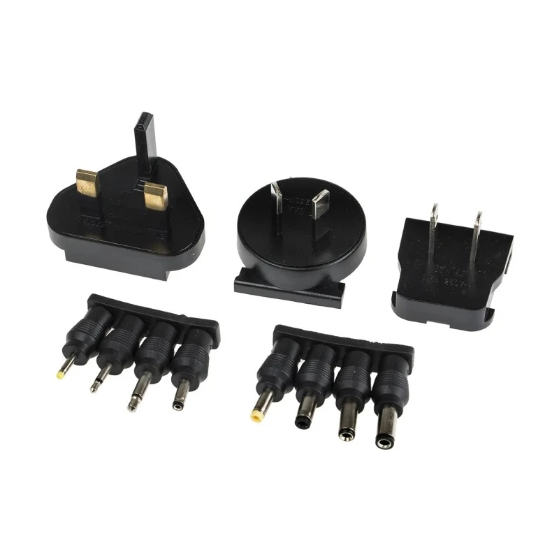 RS PRO Lithium-Ion Battery Pack Charger 11.1V 700mA Plug-In with AUS EU US UK Plugs 173-5589