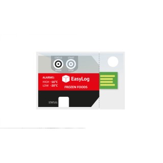 Lascar Temperature Data Logger USB, 1 Channel, Accuracy ±0.5°C, IP67, Battery Life 1 Year EL-PDF-1-002 PK10