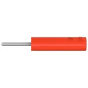 Staubli Red Test Connector Adapter with Brass Contacts and Nickel Plating 1kV 20A 23.0240-22