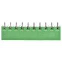 TE Connectivity Buchanan Series Pluggable Terminal Block 10-Contact 5.08 mm Pitch 1 Row 300V 15A 1-282825-0