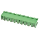 TE Connectivity Buchanan Series Pluggable Terminal Block 10-Contact 5.08 mm Pitch 1 Row 300V 15A 1-282825-0
