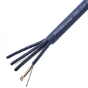Van Damme Blue Series Screened Audio Cable 9.6 mm OD 50 m Length Blue 250V Polyvinyl Chloride Jacket 268-204-060