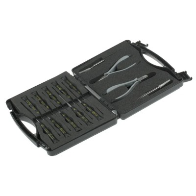 CK 14 Piece ESD Tool Kit with Plastic Storage Case VDE/1000V Approved T3707DX