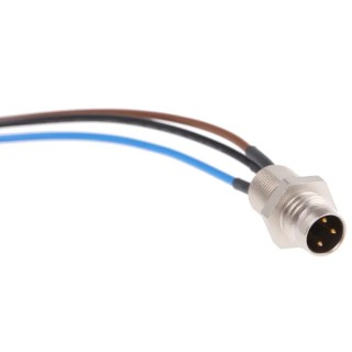 Lumberg Automation Male 3 Way Straight to Female Unterminated Sensor Actuator Cable 500 mm RSMF 3/0.5M