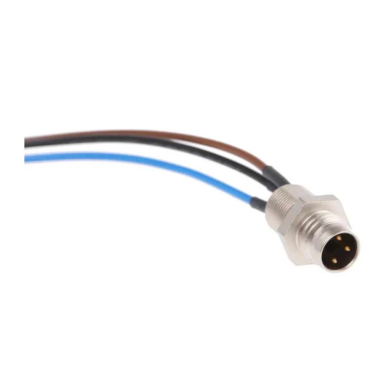 Lumberg Automation Male 3 Way Straight to Female Unterminated Sensor Actuator Cable 500 mm RSMF 3/0.5M