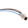 Lumberg Automation Male 3 Way Straight to Female Unterminated Sensor Actuator Cable 500 mm RSMF 3/0.5M