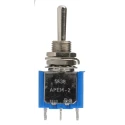 APEM Panel Mount Toggle Switch On-Off-On SPST Solder Terminal 30 V dc 250 V ac 5638A