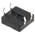 APEM Brown Tactile Switch Plunger 3.8 mm SPST-NO 50mA 12 V dc Surface DTS24NV