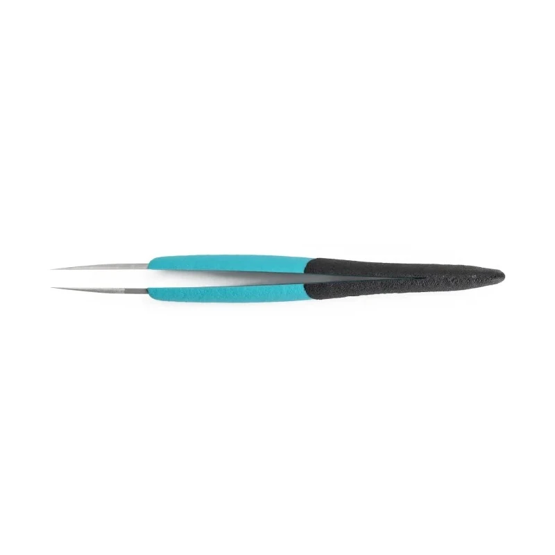 Weller Erem 4.7in Stainless Steel Pointed ESD Safe Tweezer E3CSA