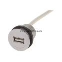 HARTING USB Connector Panel Mount Female 1 Port USB Type A to A USB 2.0 5A Current IP20 09454521921