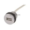 HARTING USB Connector Panel Mount Female 1 Port USB Type A to A USB 2.0 5A Current IP20 09454521921