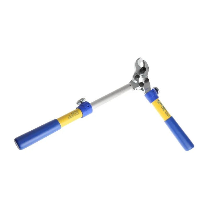 Klauke Fine Cable Cutter 26mm Cutting Capacity, Steel Jaw, Anti Slip Rubber Grip, Plastic Handle, Telescopic K105/1