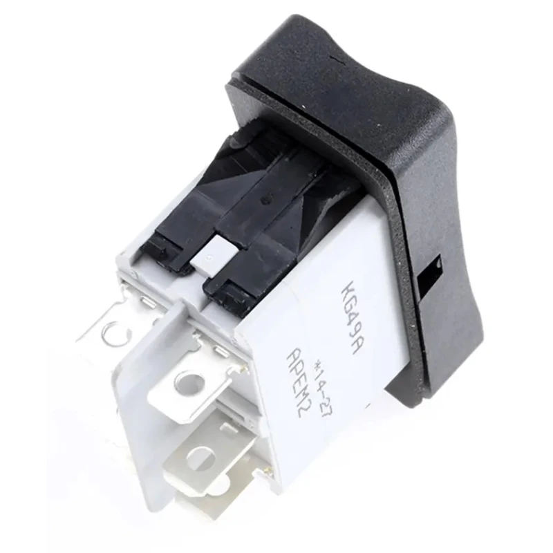 APEM DPDT On-Off-On Rocker Switch Panel Thermoplastic Housing 15A 250V AC IP65 KG492A2XXA21XX