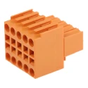 Weidmüller B2L 3.50 Series Pluggable Terminal Block 10-Contact, 3.5 mm Pitch, 2 Row 1727580000