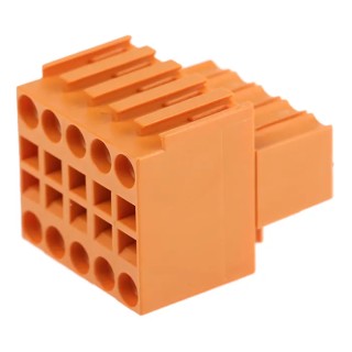 Weidmüller B2L 3.50 Series Pluggable Terminal Block 10-Contact, 3.5 mm Pitch, 2 Row 1727580000
