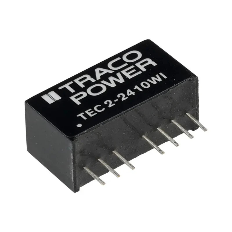 TRACOPOWER TEC 2WI Series DC/DC Converter 3.3V Output, 2W Power, 9-36V Input, 500mA Output Current, SIP Package TEC 2-2410WI