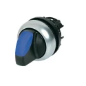 Eaton RMQ-Titan Series 2 Position Illuminated Selector Switch Head 22 mm Cutout Blue Handle IP66 78635873 M22-WRLK-B+M22-A