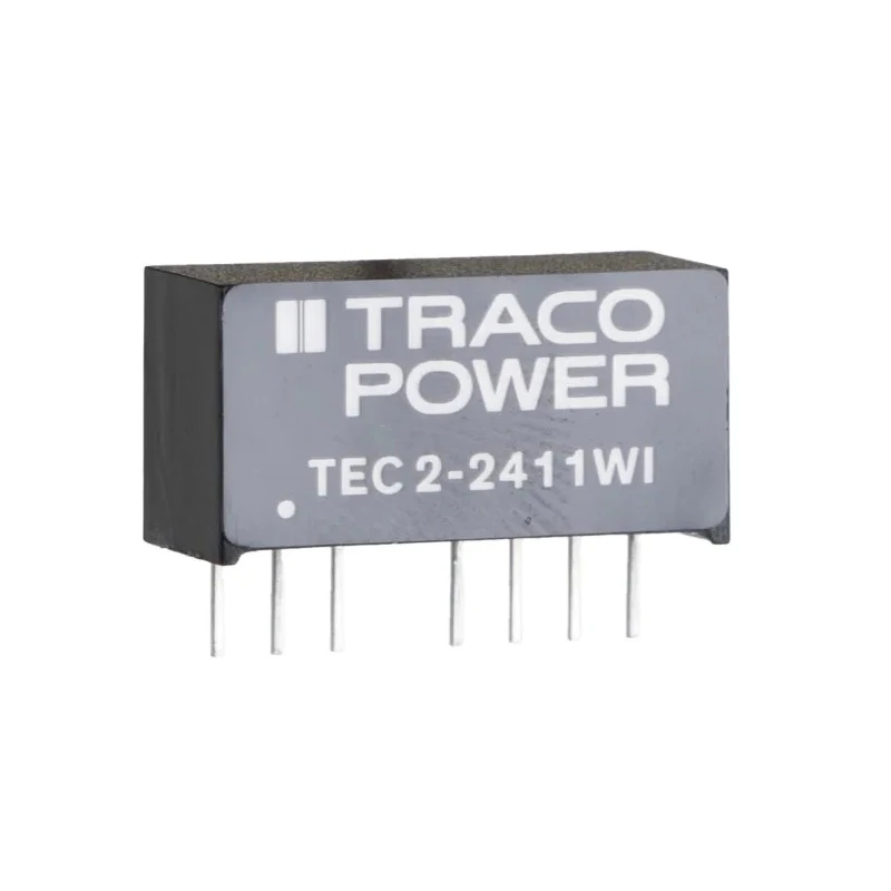 TRACOPOWER DC/DC Converter 5V 400mA 2W PCB Mount SIP-8 TEC 2-2411WI