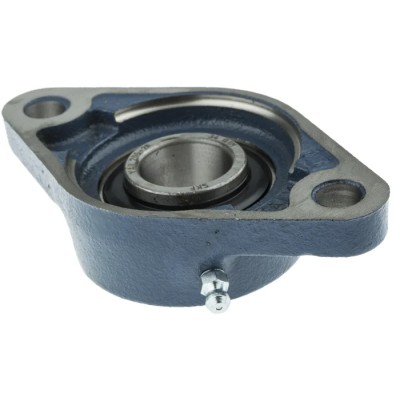 SKF 2-Bolt Flange Bearing Unit Cast Iron 25 mm ID 124 mm Length FYTB 25 TF