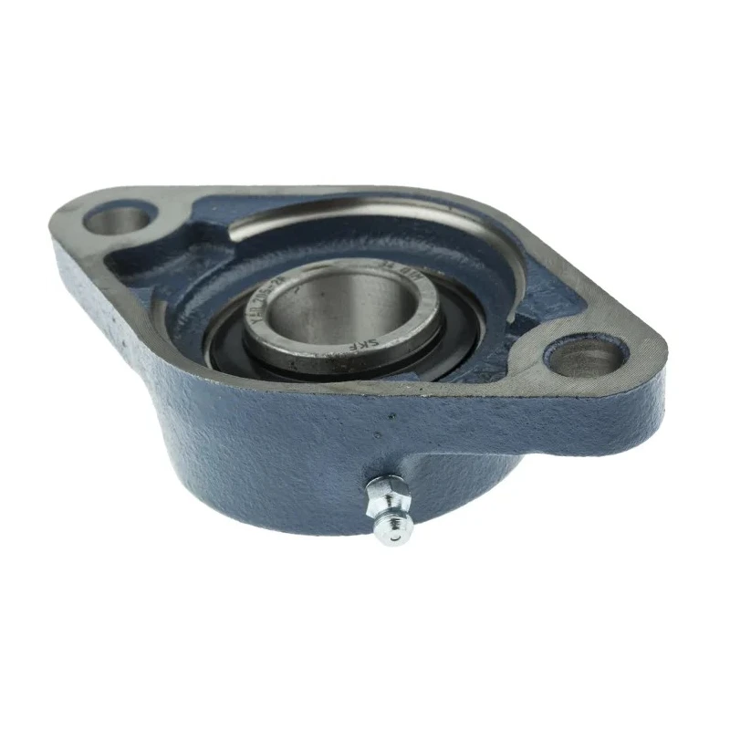 SKF 2-Bolt Flange Bearing Unit Cast Iron 25 mm ID 124 mm Length FYTB 25 TF