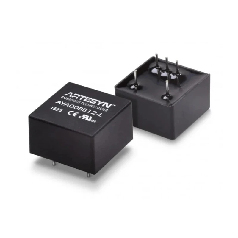 Artesyn 2W Isolated DC/DC Converter Through Hole, 5V DC Output, 200 mA, 4.5-10V DC Input, 82% Efficiency, AYA00AA05-L