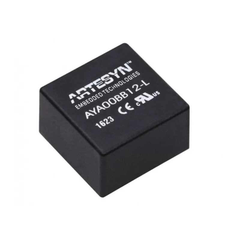 Artesyn 2W Isolated DC/DC Converter Through Hole, 5V DC Output, 200 mA, 4.5-10V DC Input, 82% Efficiency, AYA00AA05-L