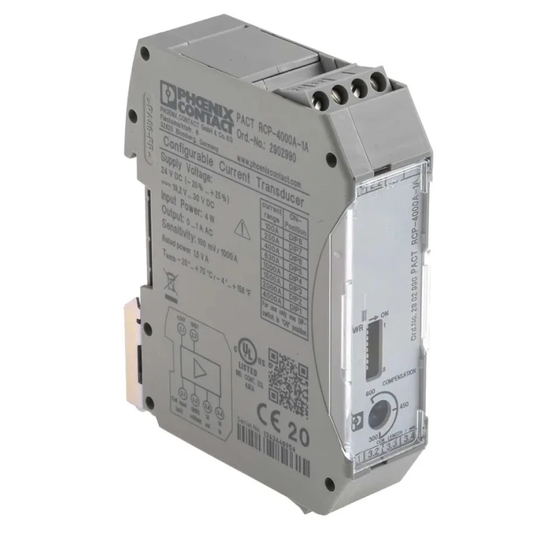 Phoenix Contact PACT RCP Series Current Transformer 100A 4W 8.3mm Bore 1A Secondary Current 1033483