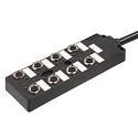 Molex 120248 Series Sensor Box, 8 Port, Pigtail Interface, 1.5 m Cable Length 120248-0050