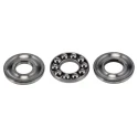 FAG 1 Extra Light Thrust Ball Bearing 10 mm Inside Diameter 24 mm Outside Diameter 9 mm Race Width Steel Cage Steel 51100