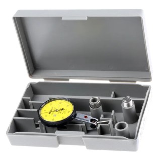 Mitutoyo Metric DTI Gauge, 0.8 mm Maximum Measurement, 0.01 mm Resolution, ±0.008 mm Accuracy 513-404-10E