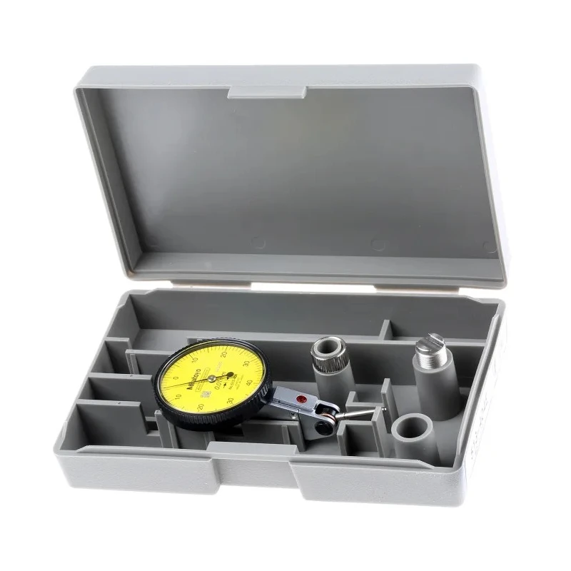 Mitutoyo Metric DTI Gauge, 0.8 mm Maximum Measurement, 0.01 mm Resolution, ±0.008 mm Accuracy 513-404-10E