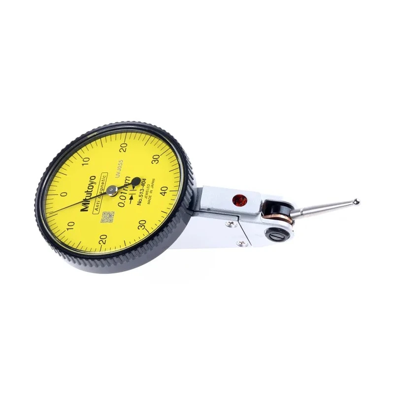 Mitutoyo Metric DTI Gauge, 0.8 mm Maximum Measurement, 0.01 mm Resolution, ±0.008 mm Accuracy 513-404-10E