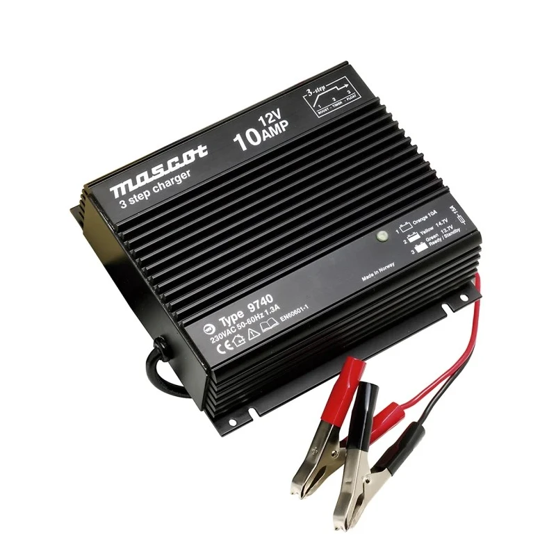 Mascot 12V Lead Acid Battery Charger 10A Switch Mode Power Supply 9740000053