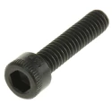Holo-Krome Black Alloy Steel Hex Socket Cap Screw No. 8 x 19 mm UNC Thread HK72060