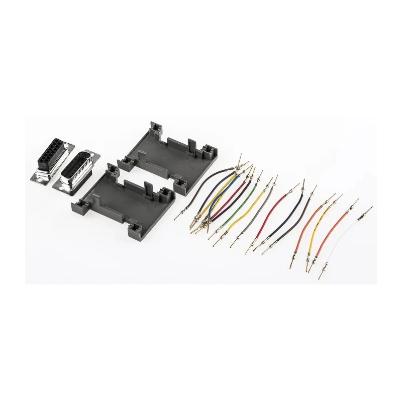 RS PRO D-Sub Adapter 15-Way Male to Male Straight Connector 33.3mm Length 382-2746