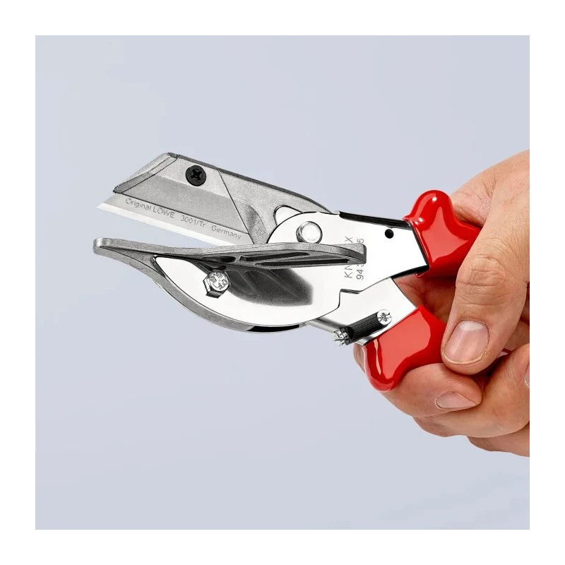 Knipex Wire Cutter Cable Shear 215mm Overall Length, Tool Steel Jaw, Plastic Handle 94 35 215