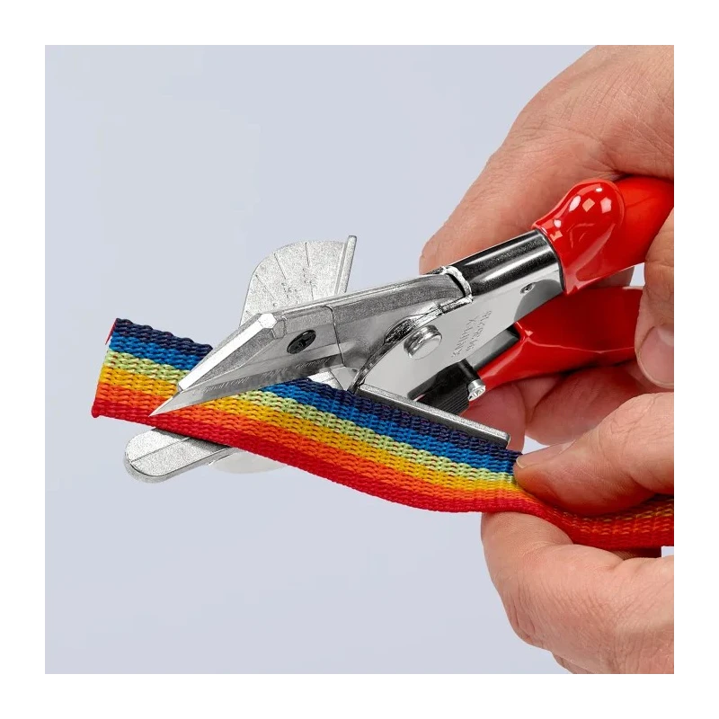 Knipex Wire Cutter Cable Shear 215mm Overall Length, Tool Steel Jaw, Plastic Handle 94 35 215