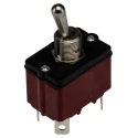 APEM Toggle Switch Panel Mount On-On DPST Tab Terminal 28 V dc 28 V ac 3646NF/2