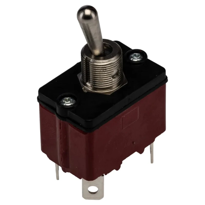 APEM Toggle Switch Panel Mount On-On DPST Tab Terminal 28 V dc 28 V ac 3646NF/2